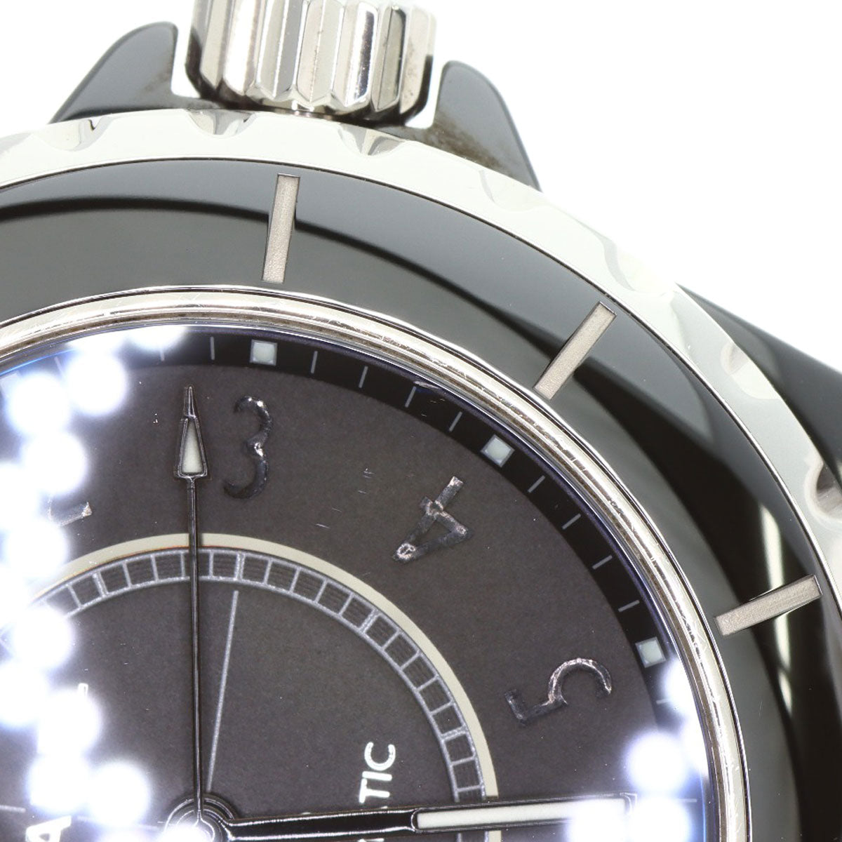 CHANEL J12 1.5 "Intense Black Watches H3829 Ceramic/Ceramic mens