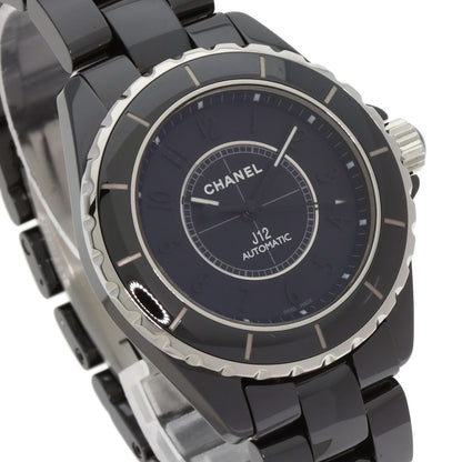 CHANEL J12 1.5 "Intense Black Watches H3829 Ceramic/Ceramic mens