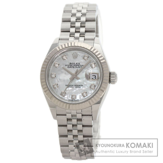 ROLEX DATEJUST 10P Diamond Watches 279174NG Stainless Steel/Stainless Steel Ladies
