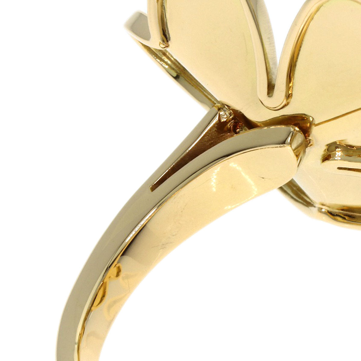 Van Cleef & Arpels Frivole Ring Entree Les Doors Diamond Ring K18 Yellow Gold Ladies [Used]