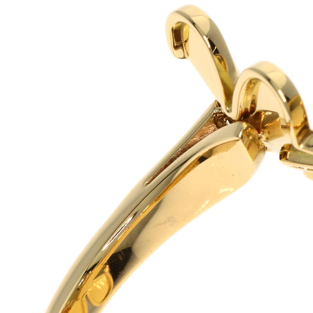 Van Cleef & Arpels Frivole Ring Entree Les Doors Diamond Ring K18 Yellow Gold Ladies [Used]