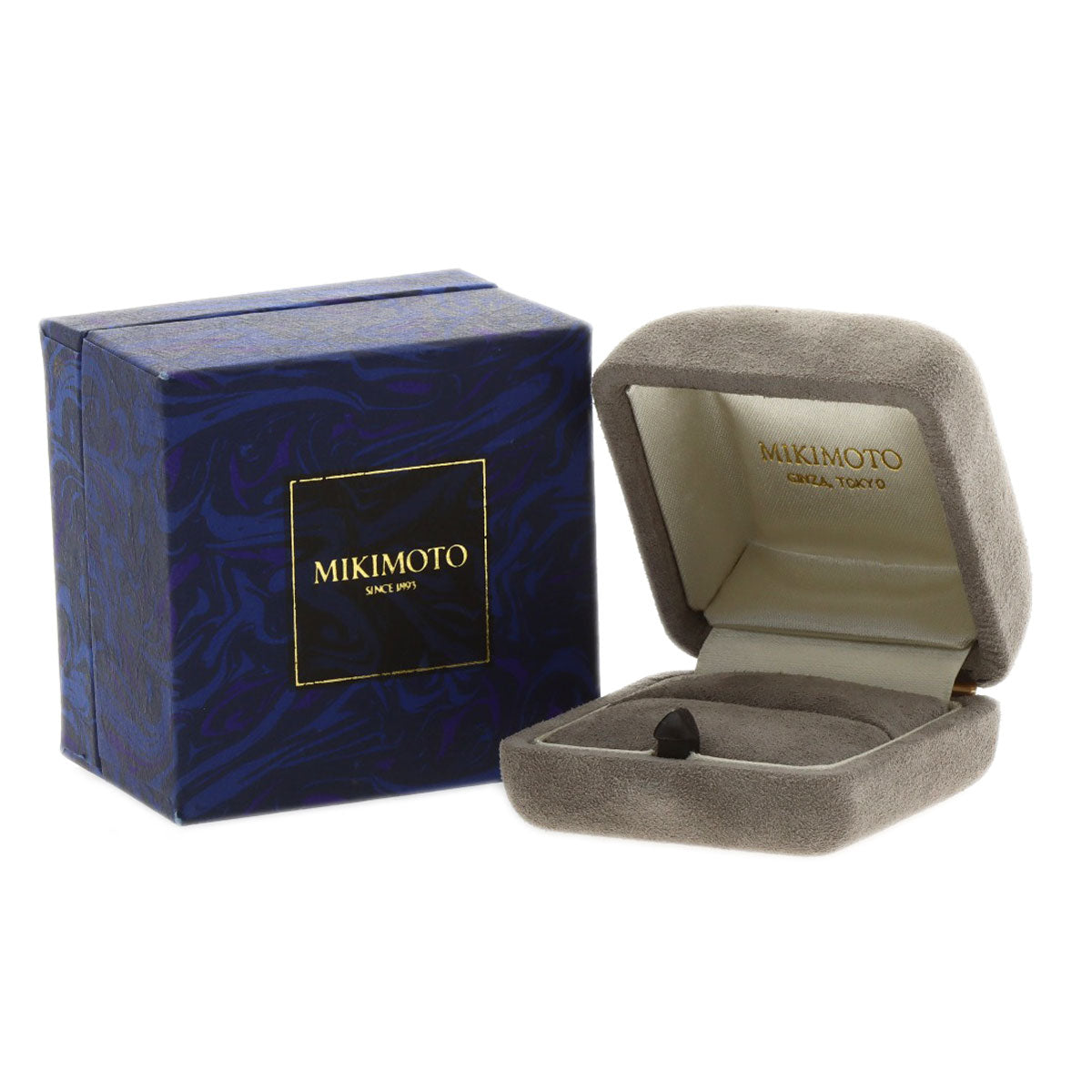 MIKIMOTO Akoya Pearl Pearl Diamond Ring Platinum PT950 Ladies [Used]