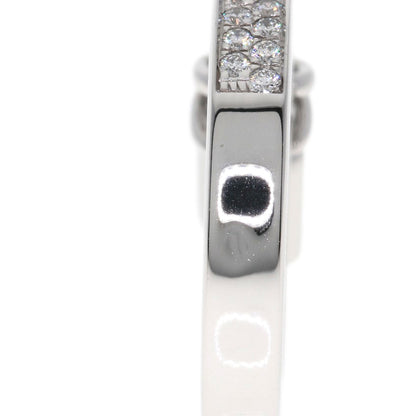 LOUIS VUITTON Berglockit Pave Diamond #48 Ring K18 White Gold Ladies [Used]