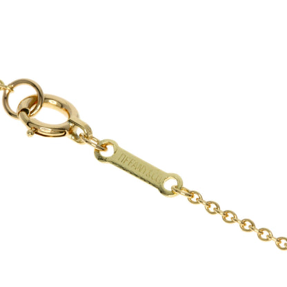 TIFFANY&Co. Open heart Necklace K18 Yellow Gold Ladies [Used]