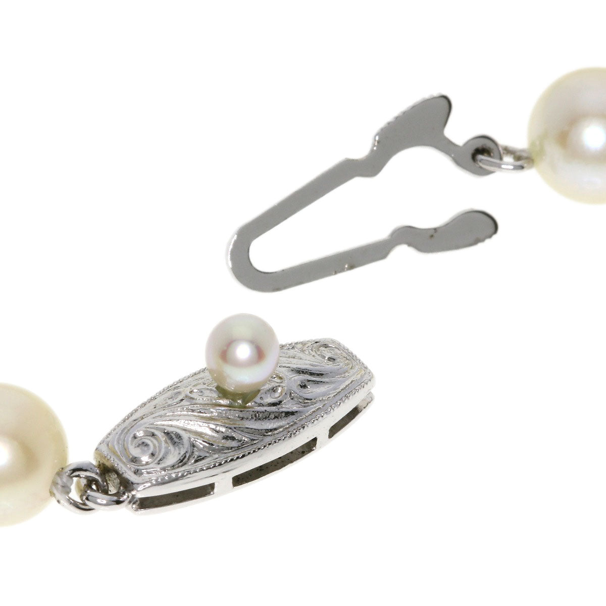 TASAKI Akoya Pearl Long Necklace Silver Ladies [Used]