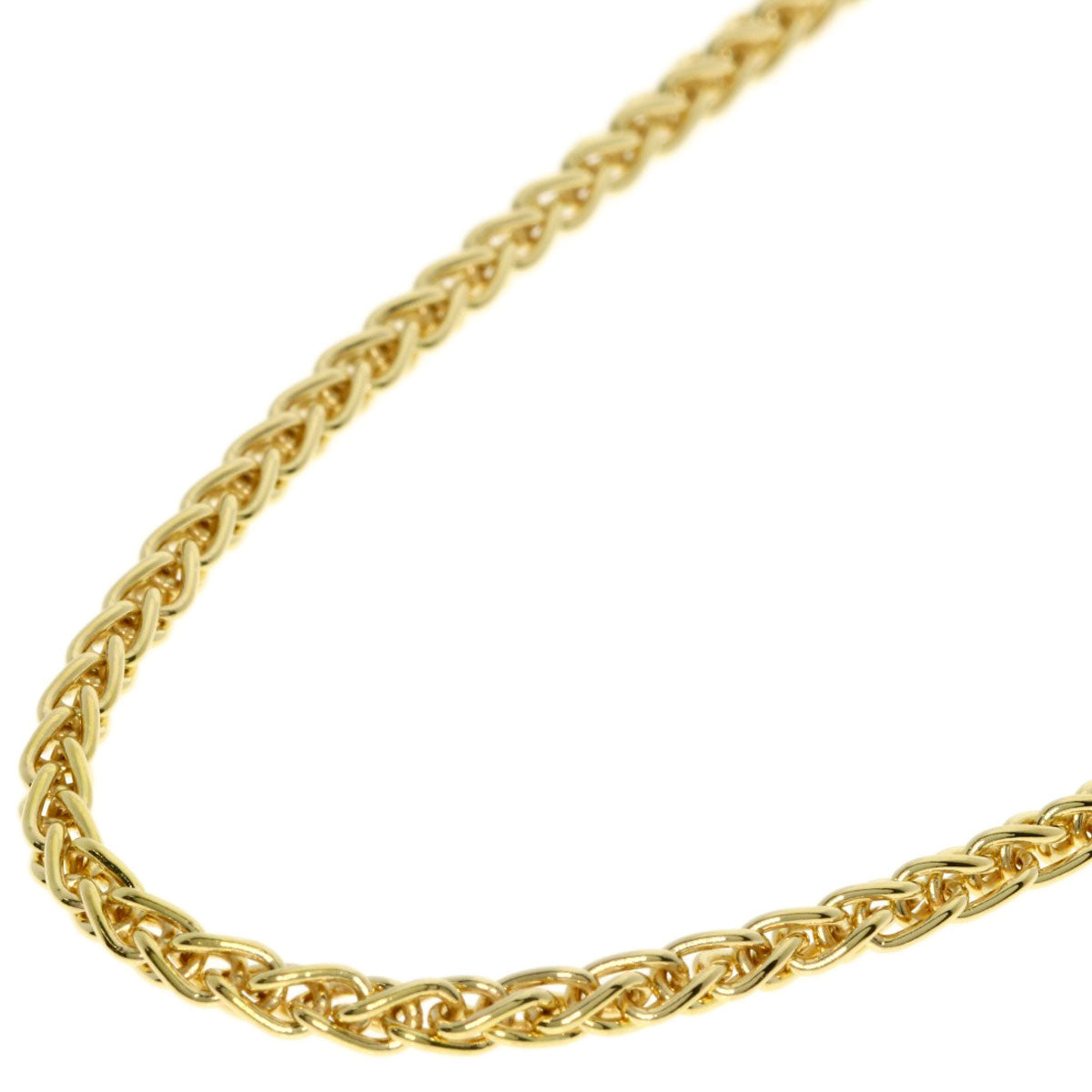 MIKIMOTO Chain 16.5" Necklace K18 Yellow Gold Ladies [Used]