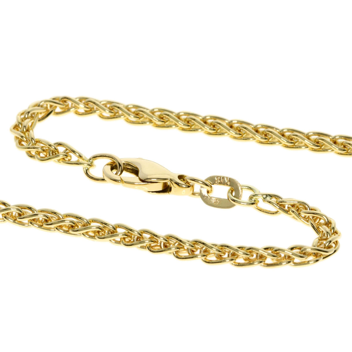 MIKIMOTO Chain 16.5" Necklace K18 Yellow Gold Ladies [Used]