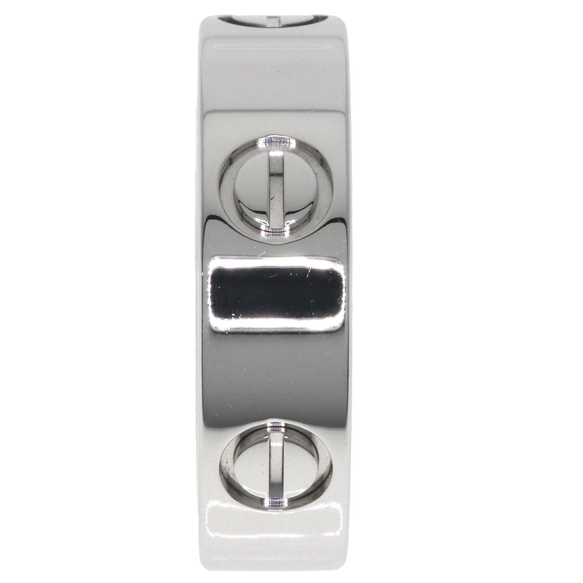 CARTIER love ring #54 Ring K18 White Gold Ladies [Used]