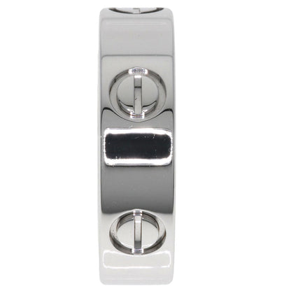 CARTIER love ring #54 Ring K18 White Gold Ladies [Used]