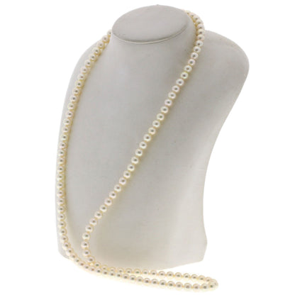 TASAKI Akoya Pearl Long Necklace Silver Ladies [Used]