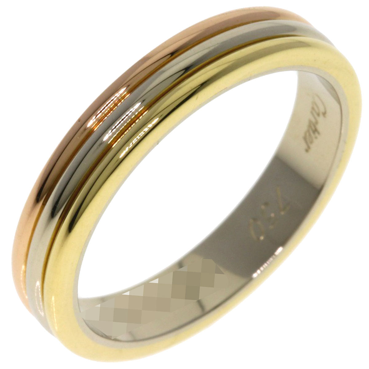 Cartier 18Kゴールド リング Cartier 18金ゴールドリング 証明書付き