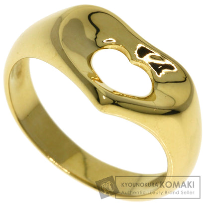 TIFFANY&Co. Open heart Ring K18 Yellow Gold Ladies [Used]