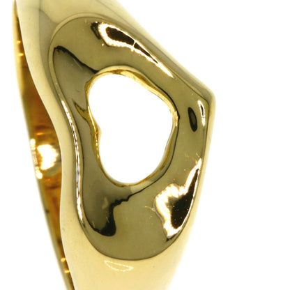 TIFFANY&Co. Open heart Ring K18 Yellow Gold Ladies [Used]