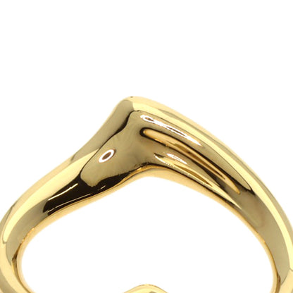 TIFFANY&Co. Open Heart TOP Pendant top K18 Yellow Gold Ladies [Used]