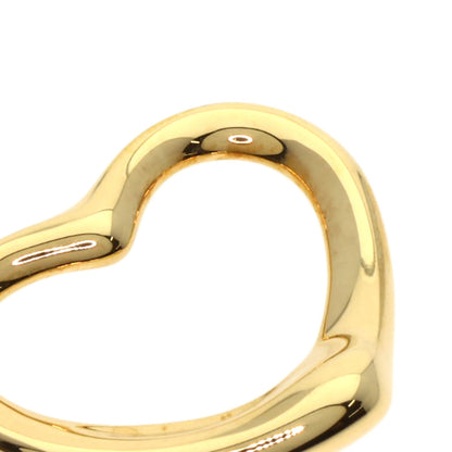 TIFFANY&Co. Open Heart TOP Pendant top K18 Yellow Gold Ladies [Used]