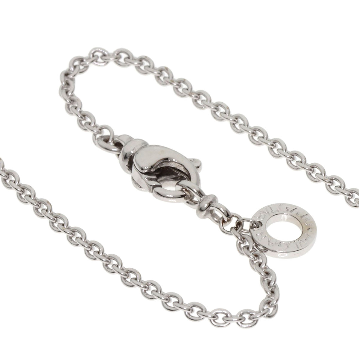 BVLGARI B.zero1 Necklace K18 White Gold Ladies [Used]
