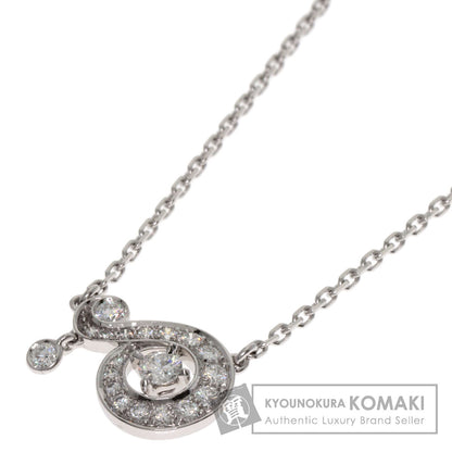 Van Cleef & Arpels Nido Paradis Diamond Necklace K18 White Gold Ladies [Used]