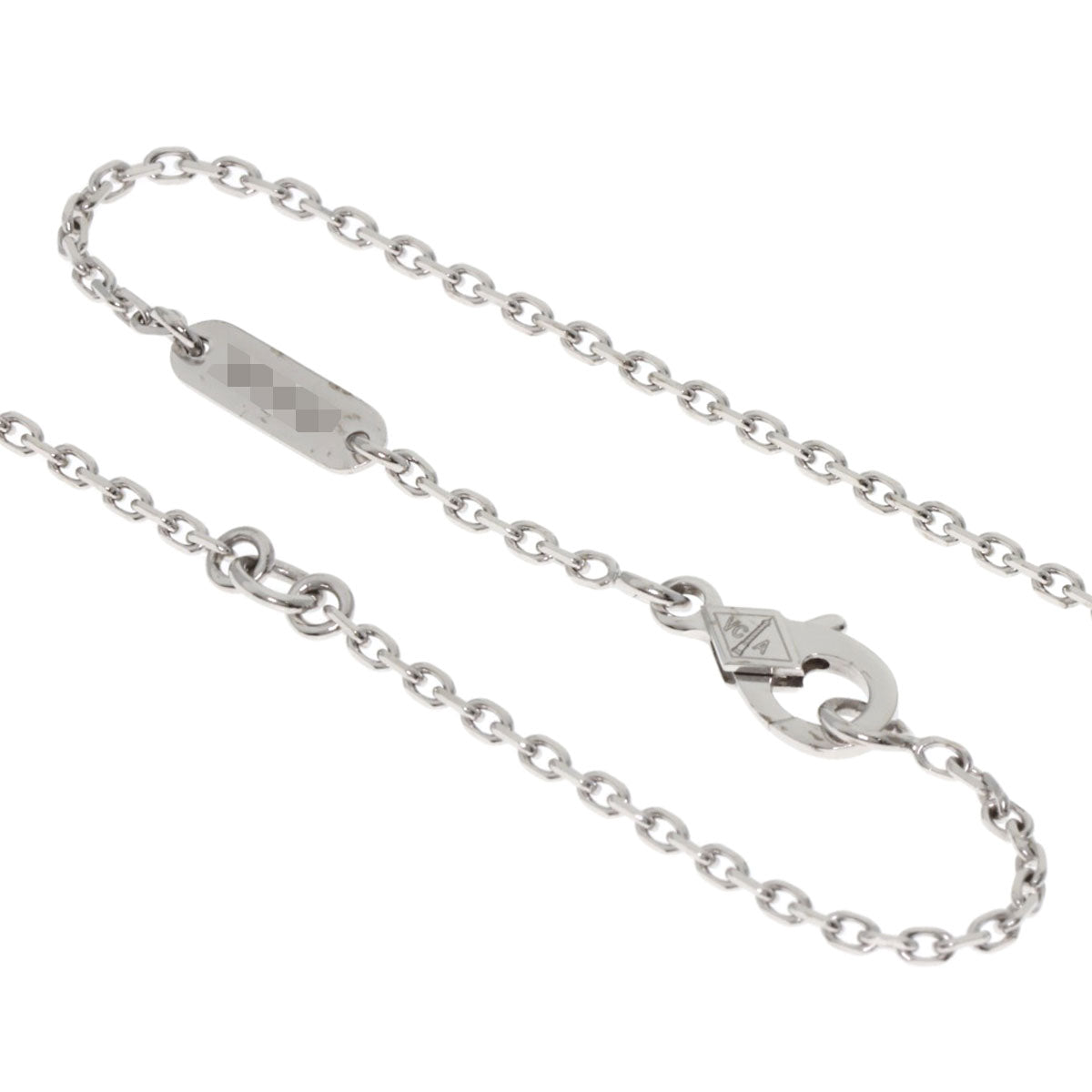 Van Cleef & Arpels Nido Paradis Diamond Necklace K18 White Gold Ladies [Used]