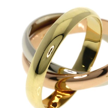 CARTIER Trinity #54 Ring K18 Yellow Gold 18K Pink GoldLadies [Used]