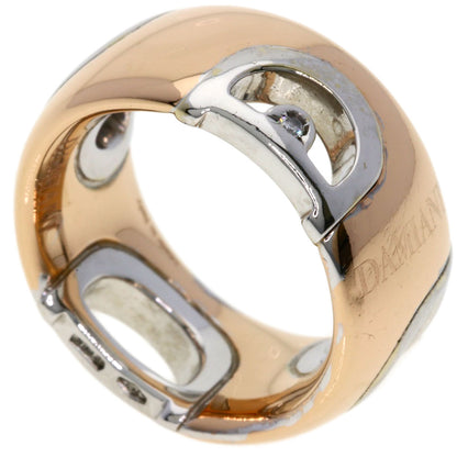 Damiani D Icon Diamond Ring K18 Pink Gold K18 White GoldLadies [Used]