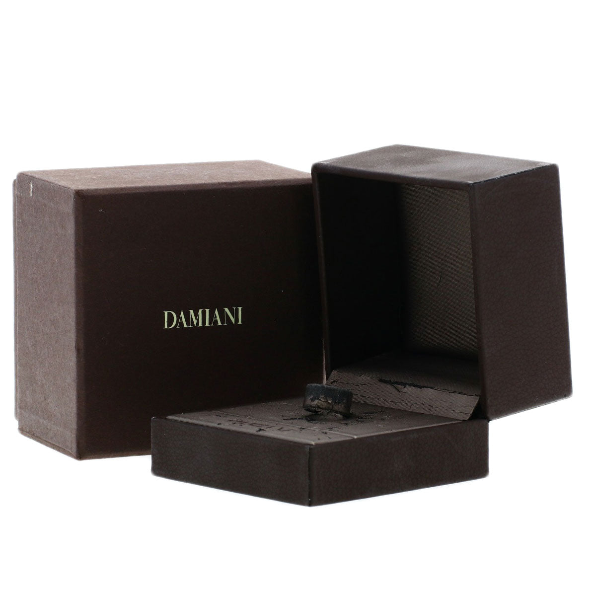 Damiani D Icon Diamond Ring K18 Pink Gold K18 White GoldLadies [Used]