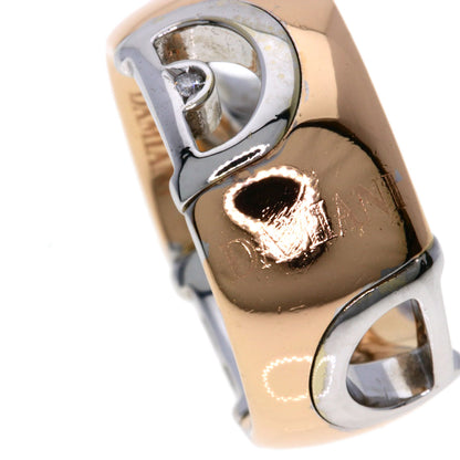 Damiani D Icon Diamond Ring K18 Pink Gold K18 White GoldLadies [Used]