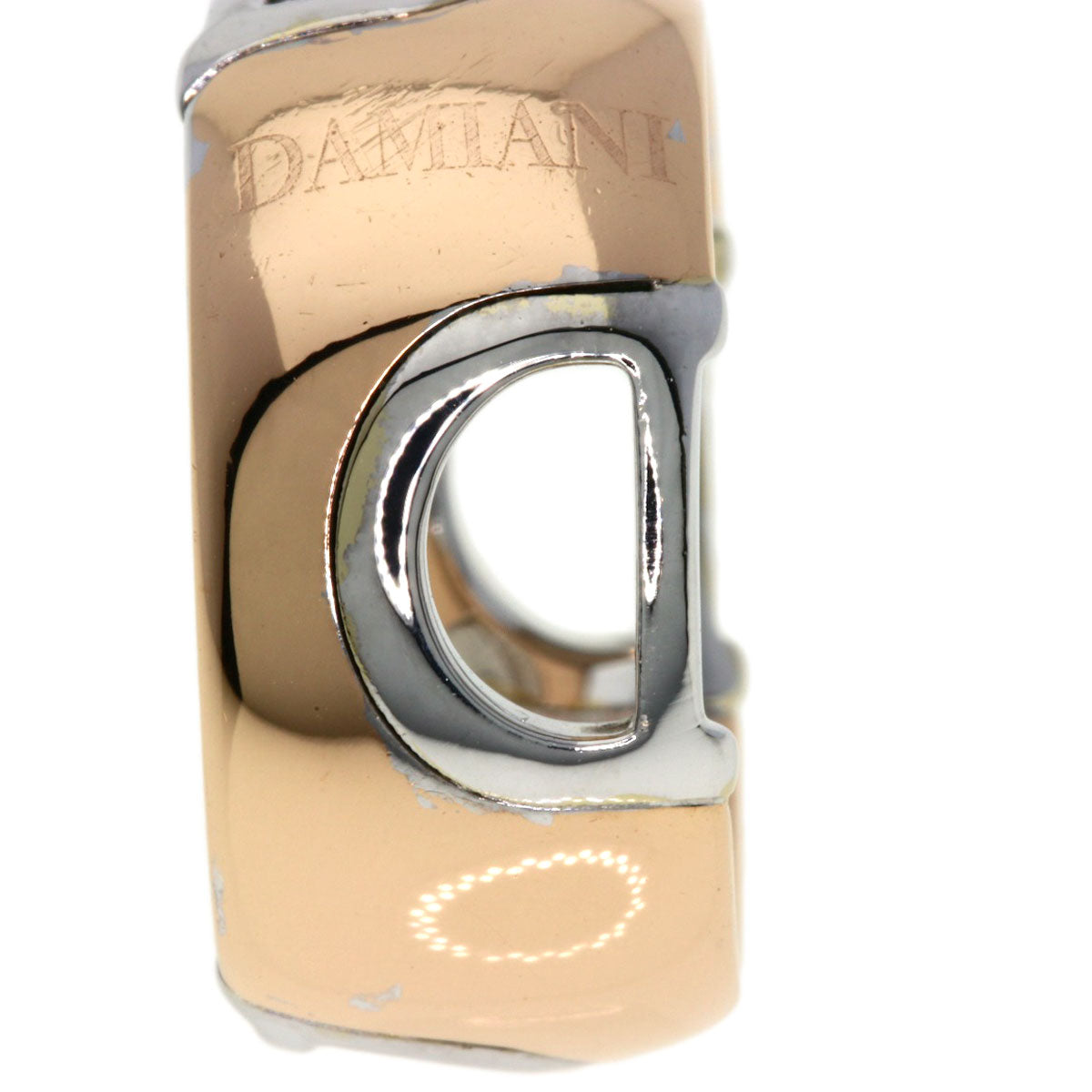 Damiani D Icon Diamond Ring K18 Pink Gold K18 White GoldLadies [Used]