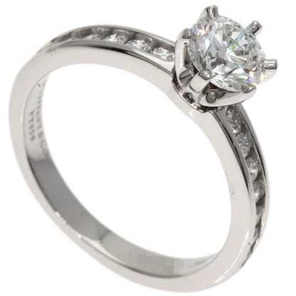 TIFFANY&Co. Solitaire Diamond Ring Platinum PT950 Ladies [Used]