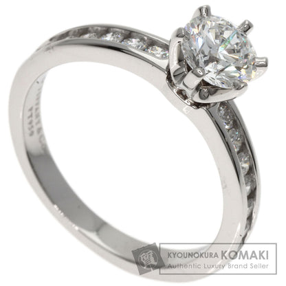 TIFFANY&Co. Solitaire Diamond Ring Platinum PT950 Ladies [Used]