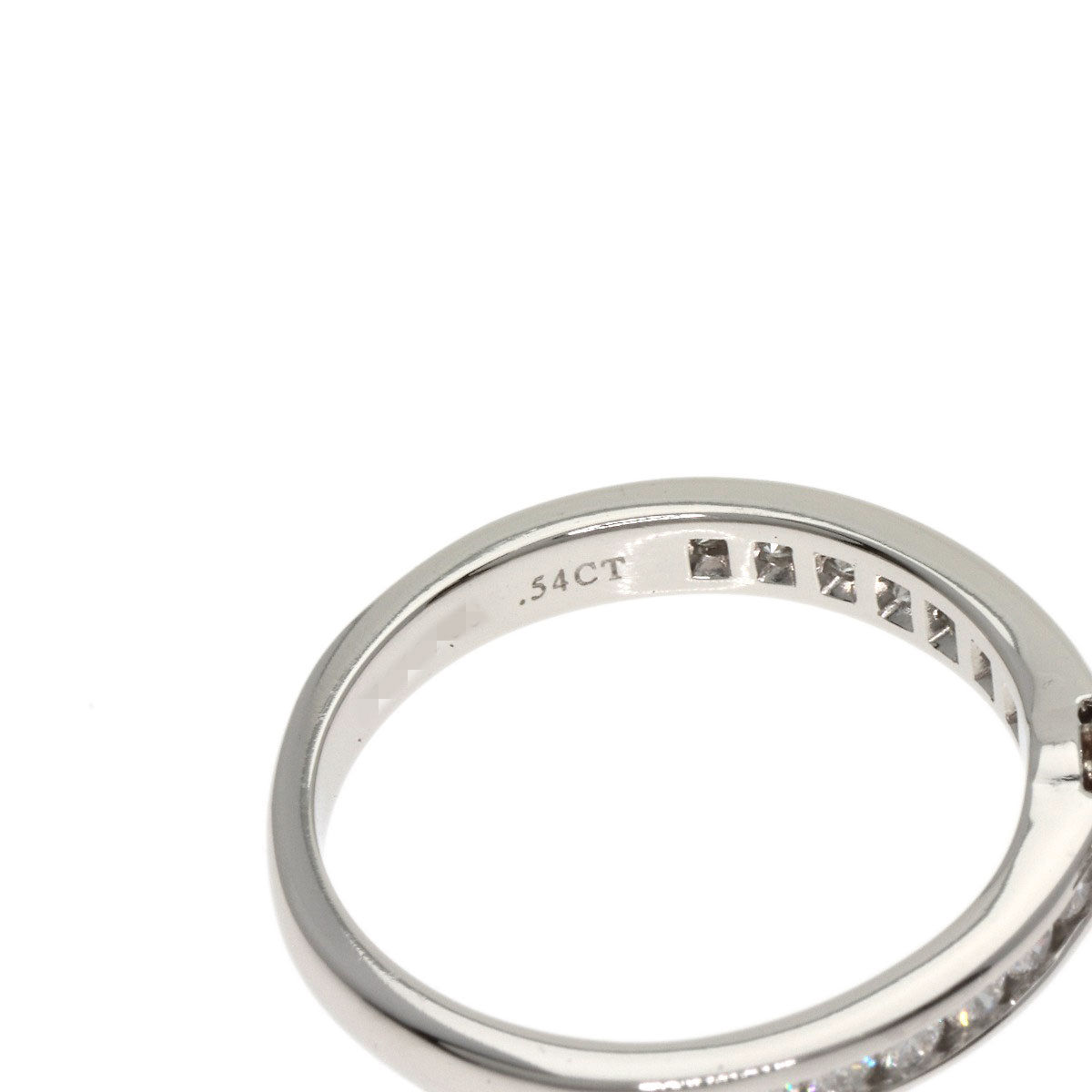 TIFFANY&Co. Solitaire Diamond Ring Platinum PT950 Ladies [Used]