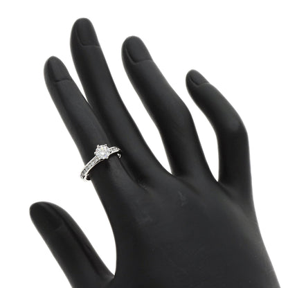 TIFFANY&Co. Solitaire Diamond Ring Platinum PT950 Ladies [Used]