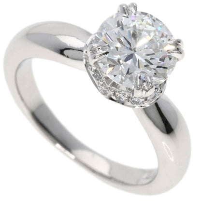 ハリーウィンストン ダイヤモンド F-VS1-3EX リング・指輪 プラチナPT950 レディース 【中古】【HARRY WINSTON】