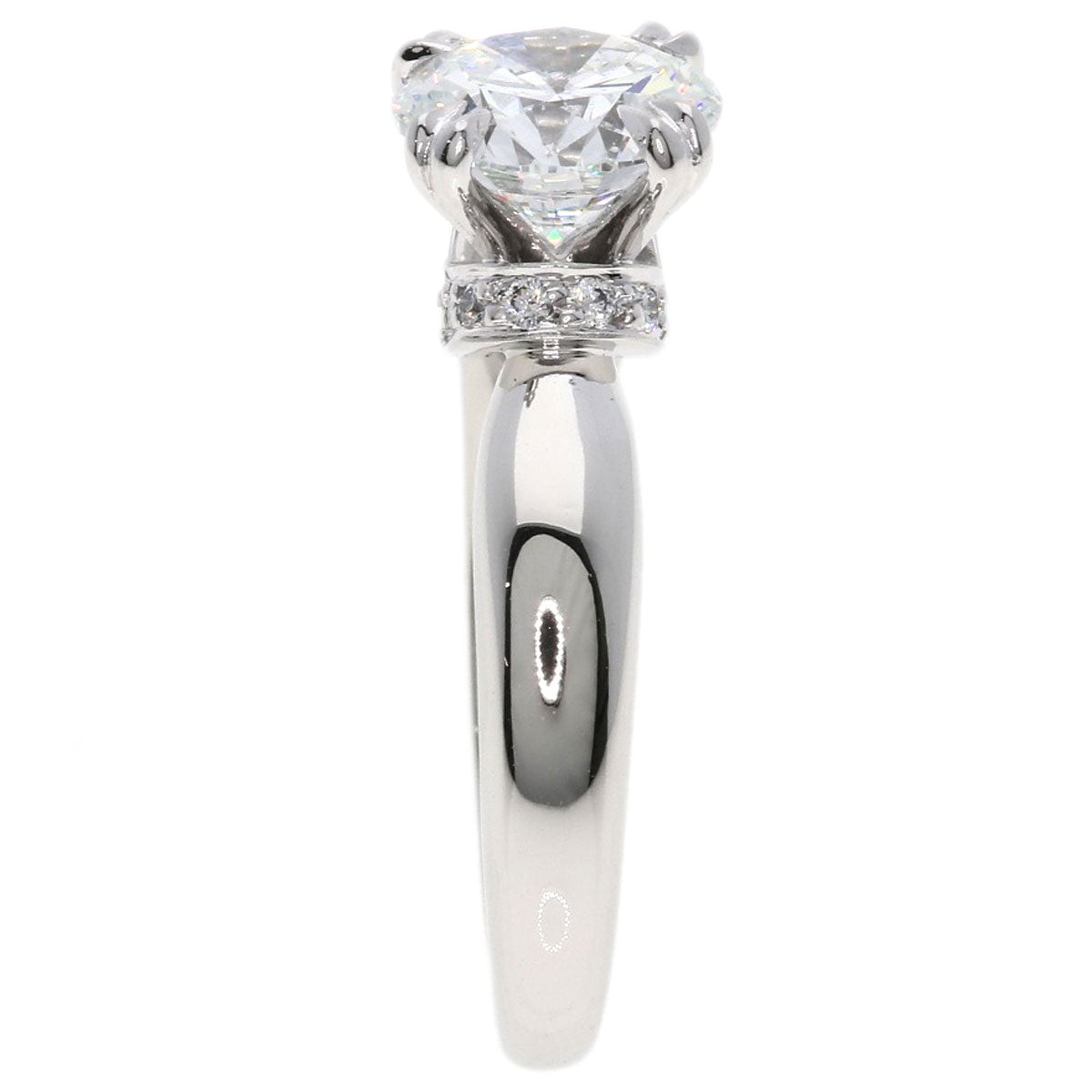 ハリーウィンストン ダイヤモンド F-VS1-3EX リング・指輪 プラチナPT950 レディース 【中古】【HARRY WINSTON】