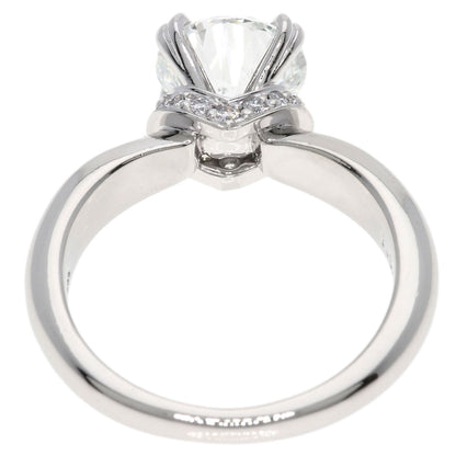 ハリーウィンストン ダイヤモンド F-VS1-3EX リング・指輪 プラチナPT950 レディース 【中古】【HARRY WINSTON】