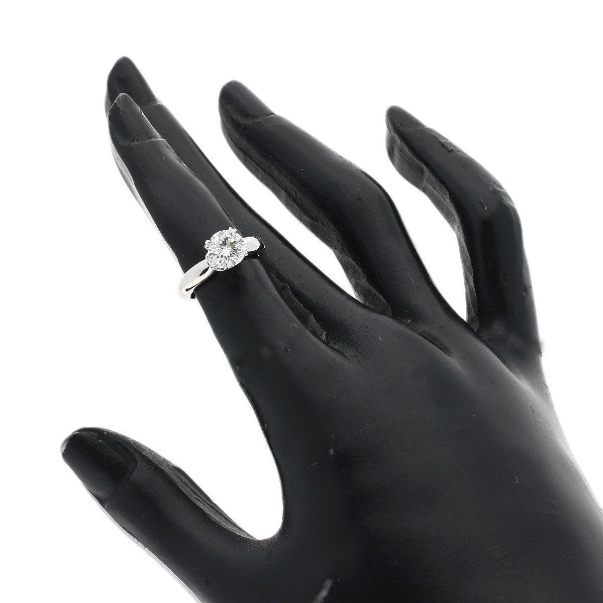 ハリーウィンストン ダイヤモンド F-VS1-3EX リング・指輪 プラチナPT950 レディース 【中古】【HARRY WINSTON】