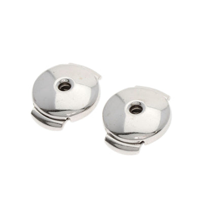 TIFFANY&Co. Metro Hoop Diamond earring K18 White Gold Ladies [Used]