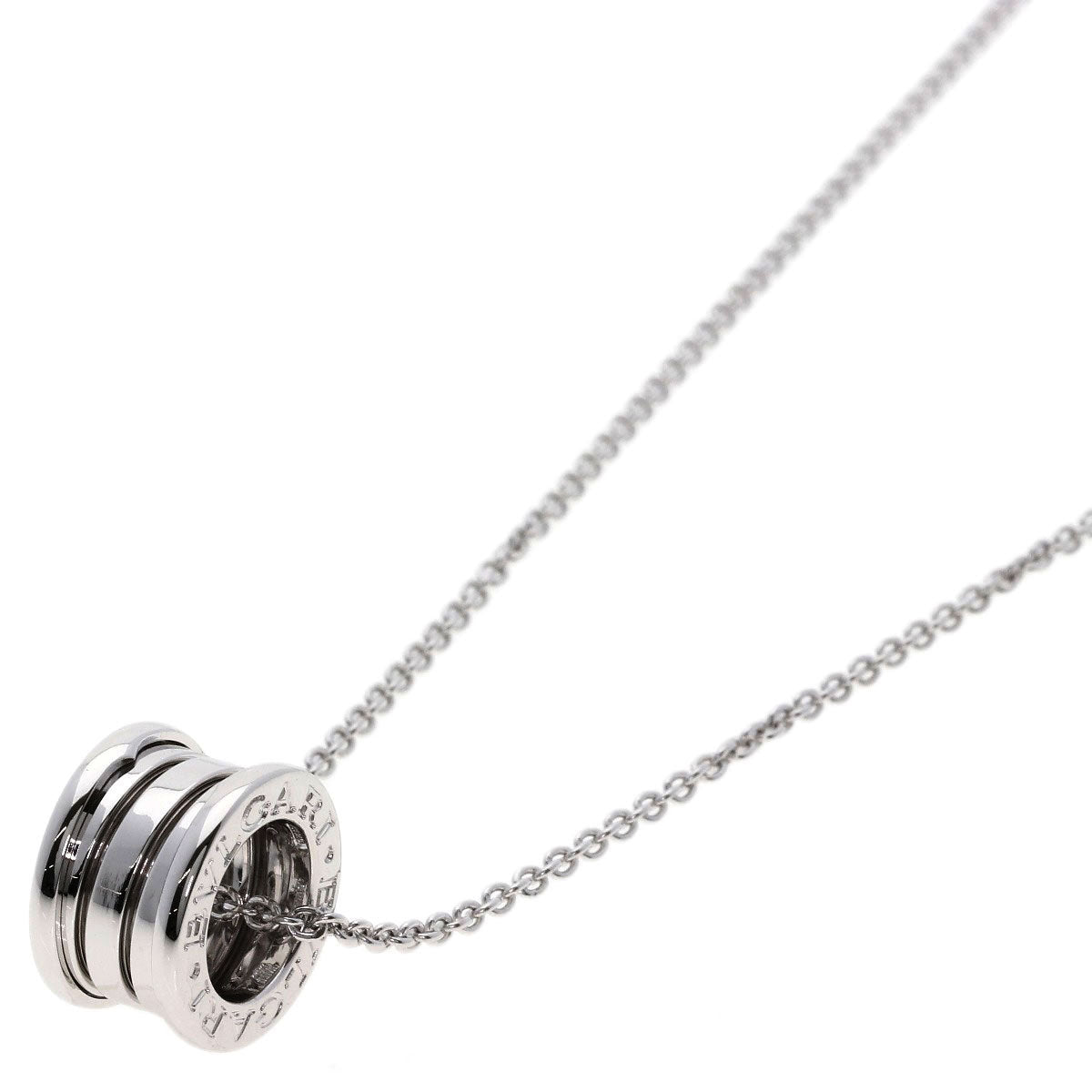 BVLGARI B.zero1 Necklace K18 White Gold Ladies [Used]