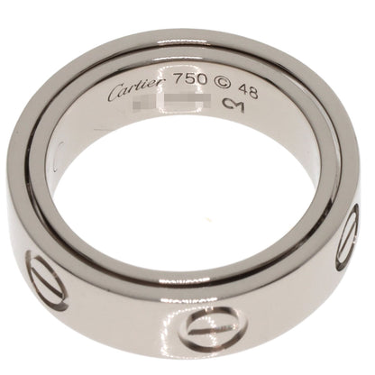 CARTIER Secret Love #48 Ring K18 White Gold Ladies [Used]
