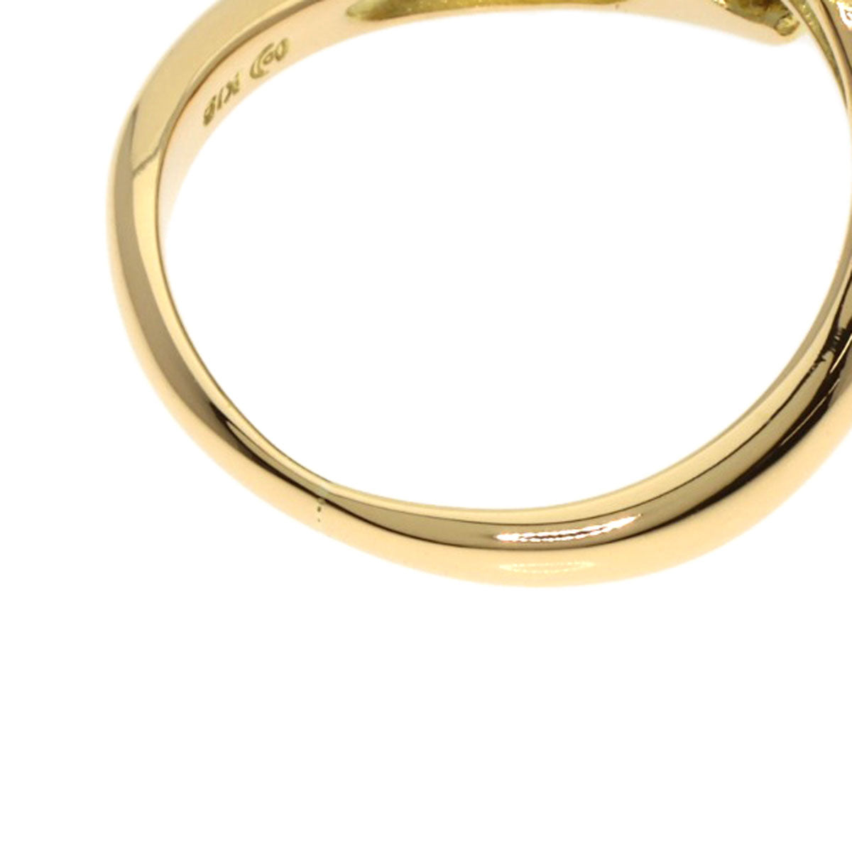 TASAKI Black Pearl Pearl Ring K18 Yellow Gold Ladies [Used]
