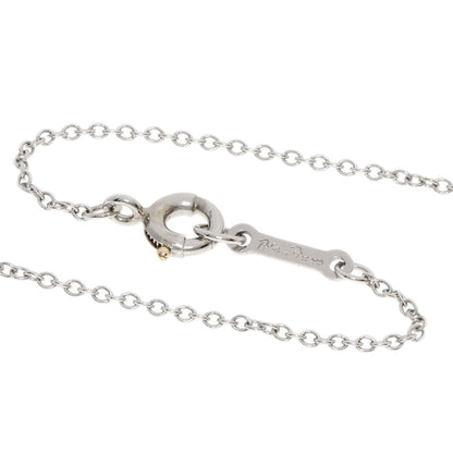 TIFFANY&Co. Kiss Diamond Necklace Platinum PT950 Ladies [Used]