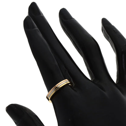 CARTIER Three colors # 53 Ring K18 Yellow Gold K18 White GoldLadies [Used]