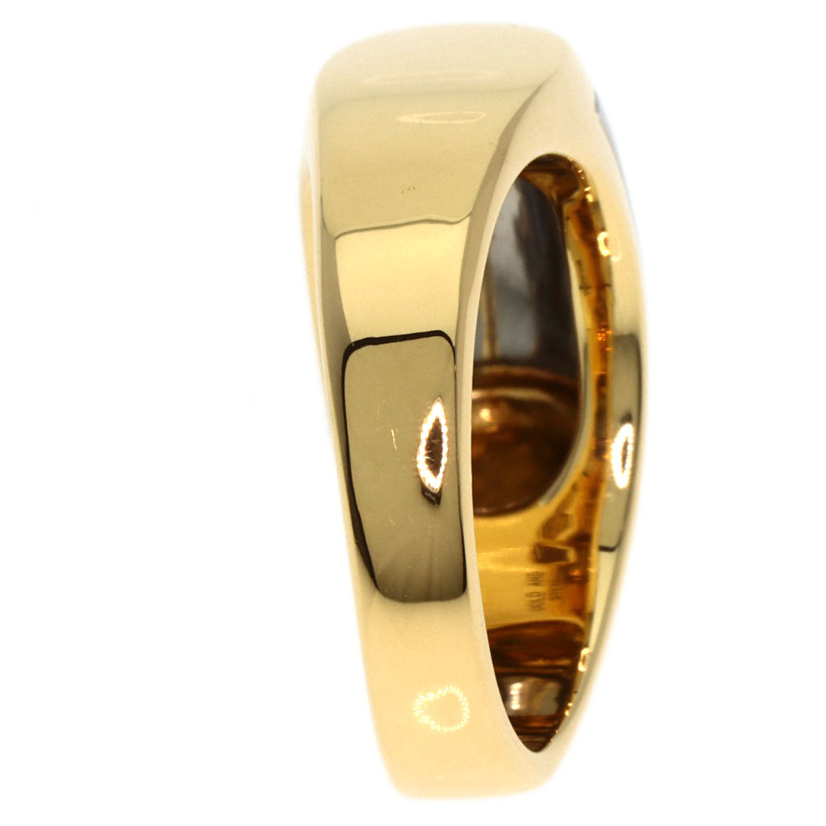 BVLGARI Tromket Ring K18 Yellow Gold Stainless SteelLadies [Used]