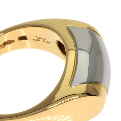 BVLGARI Tromket Ring K18 Yellow Gold Stainless SteelLadies [Used]