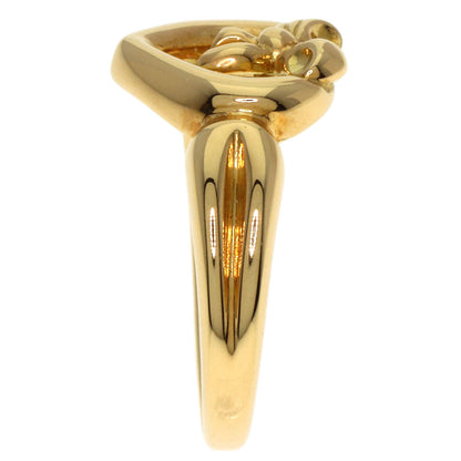 TIFFANY&Co. Ribbon heart Ring K18 Yellow Gold Ladies [Used]