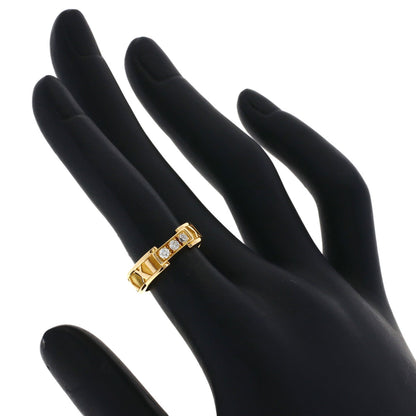 TIFFANY&Co. Atlas 3P Diamond Ring K18 Pink Gold Ladies [Used]