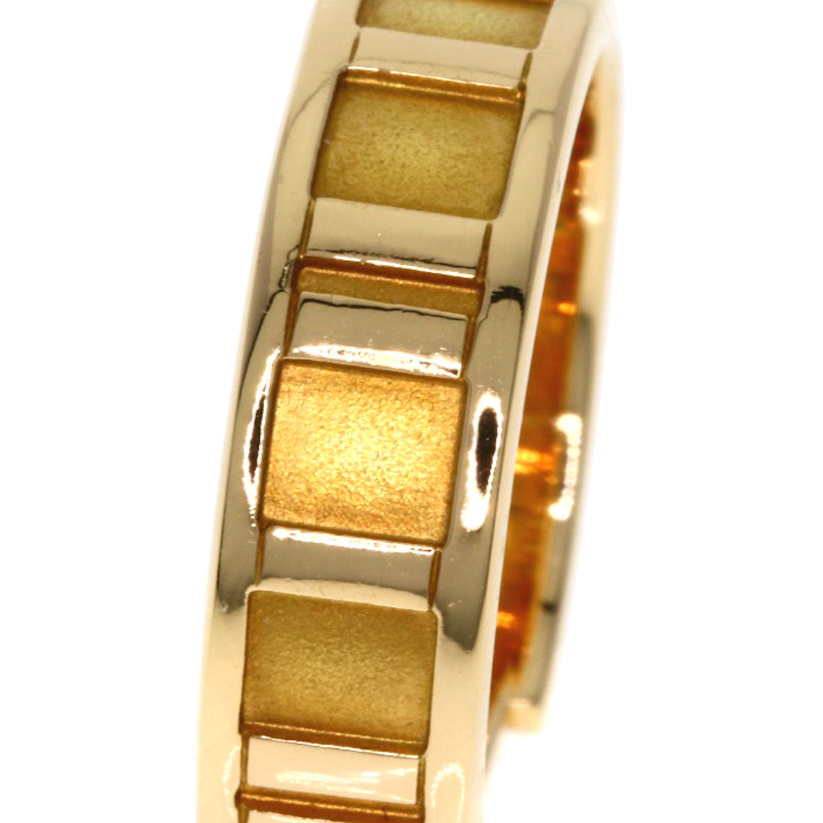 TIFFANY&Co. Atlas 3P Diamond Ring K18 Pink Gold Ladies [Used]