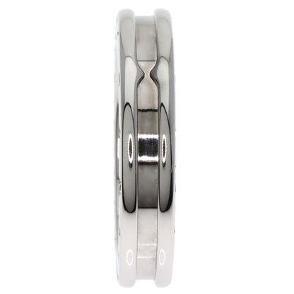 BVLGARI B.zero1 1 Band #57 Ring K18 White Gold Ladies [Used]