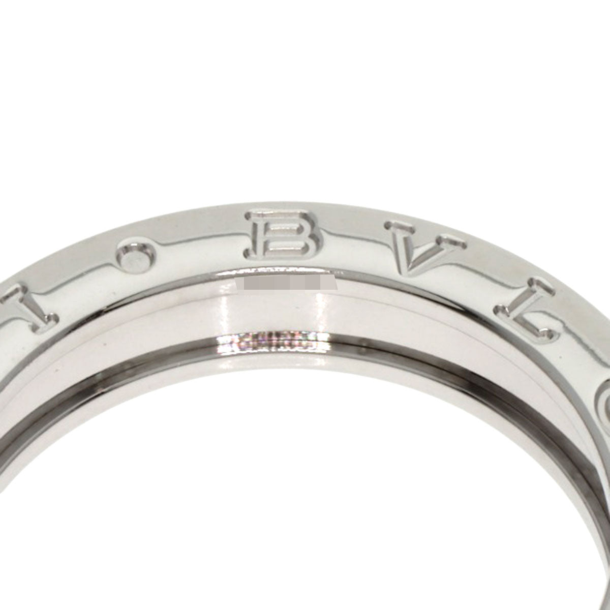 BVLGARI B.zero1 1 Band #57 Ring K18 White Gold Ladies [Used]