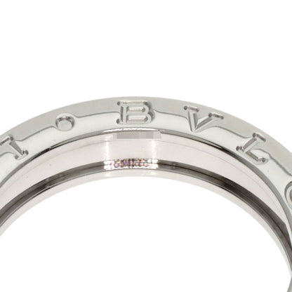 BVLGARI B.zero1 1 Band #57 Ring K18 White Gold Ladies [Used]