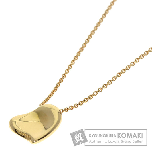 TIFFANY&Co. Full heart Necklace K18 Yellow Gold Ladies [Used]